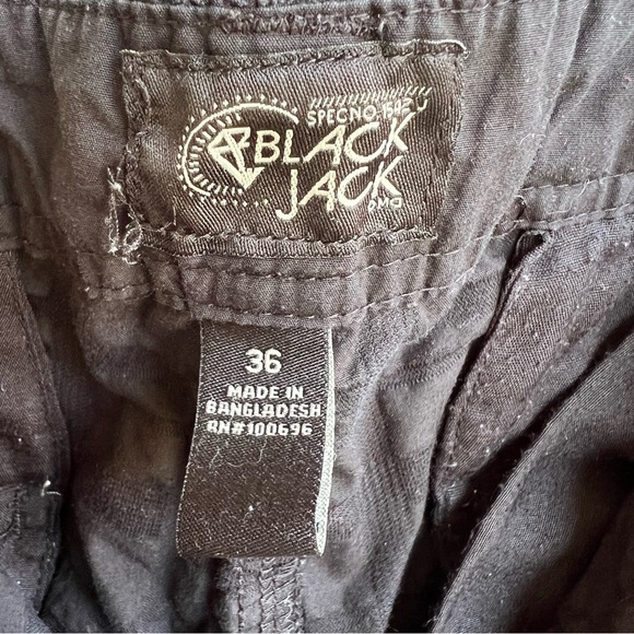 🍒💣 Black Jack black cargo shorts - Picture 6 of 11